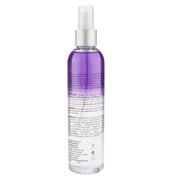 Agave & Lavender Moisturizing Blow-Dry & Style Primer 8oz - Visions Beauty  Distributors